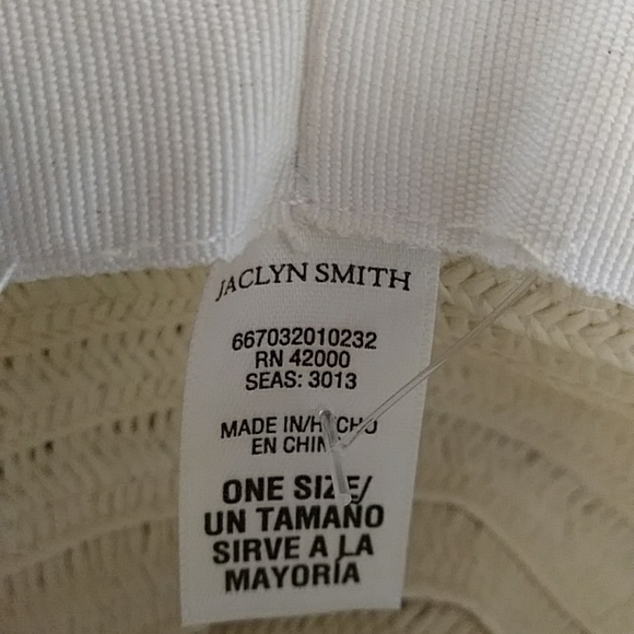 NEW Jaclyn Smith Face Saver Floppy Sun Hat / Scarf Attached UPF 50 - Picture 12 of 15